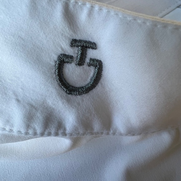 Cavalleria Toscana S/S Jersey Competition Polo with Perforated Inserts - Picture 10 of 13